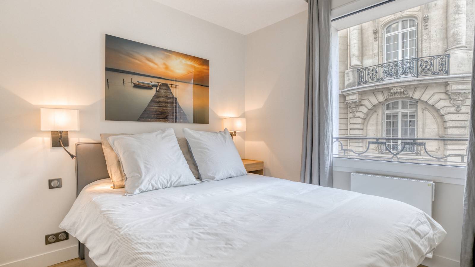 Paris 16 Metro yakınındaki Kiralık güzel 2 yatak odalı daire Ev Paris