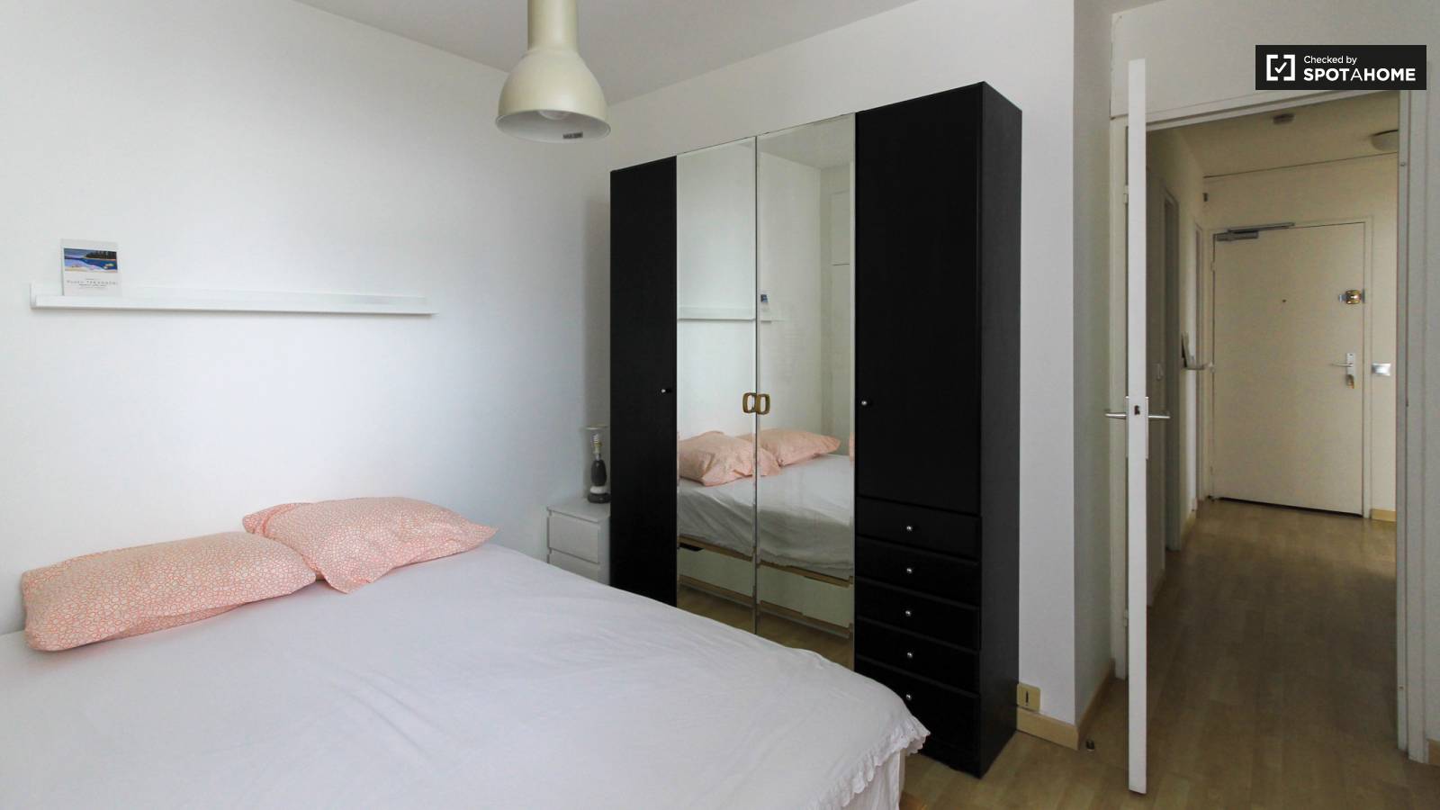 Gobelins, Paris 13'te kiralık 2 odalı aydınlık daire Ev Paris
