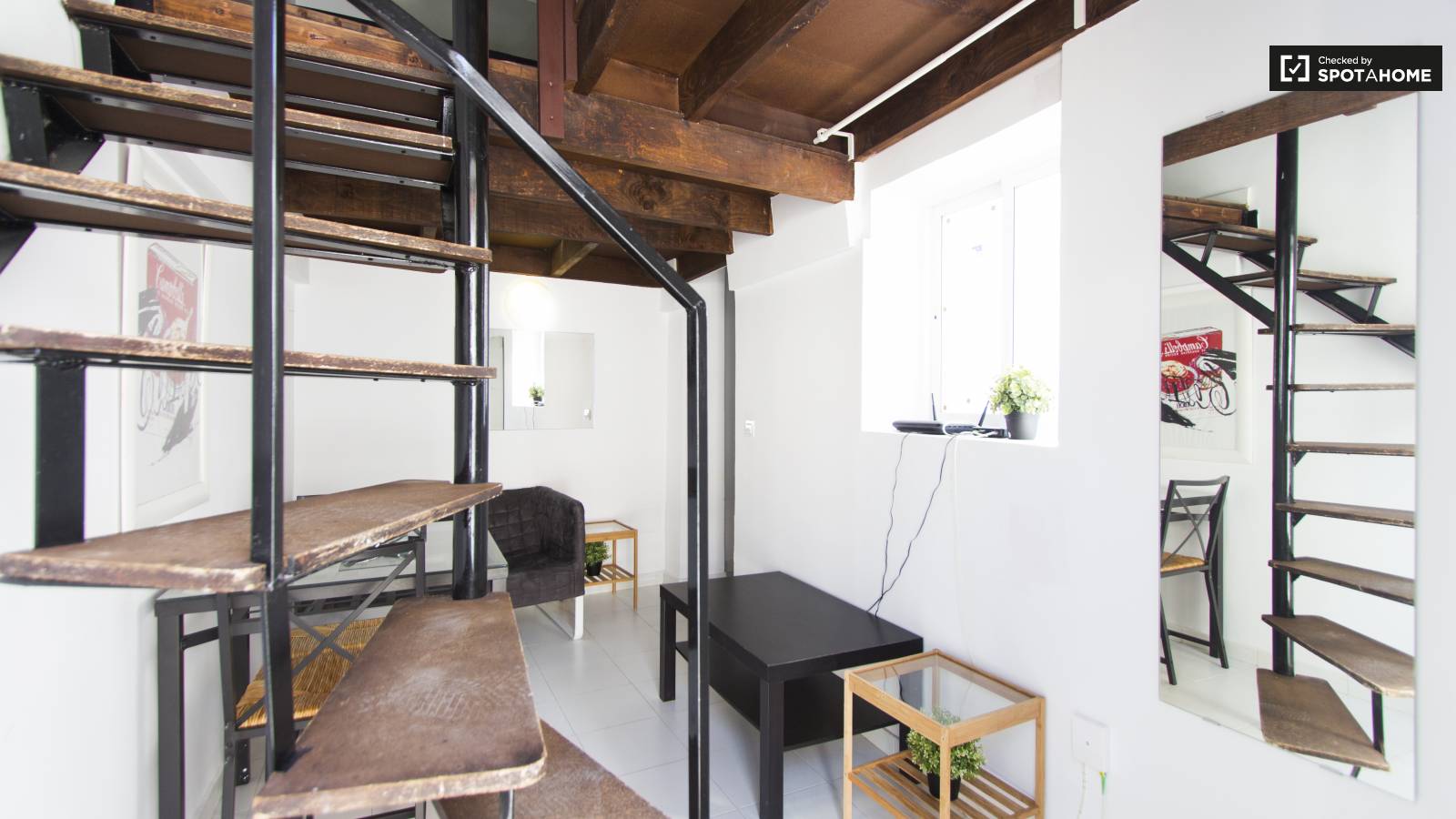 Unique studio apartment for rent in Tetuán, Madrid (ref 201935