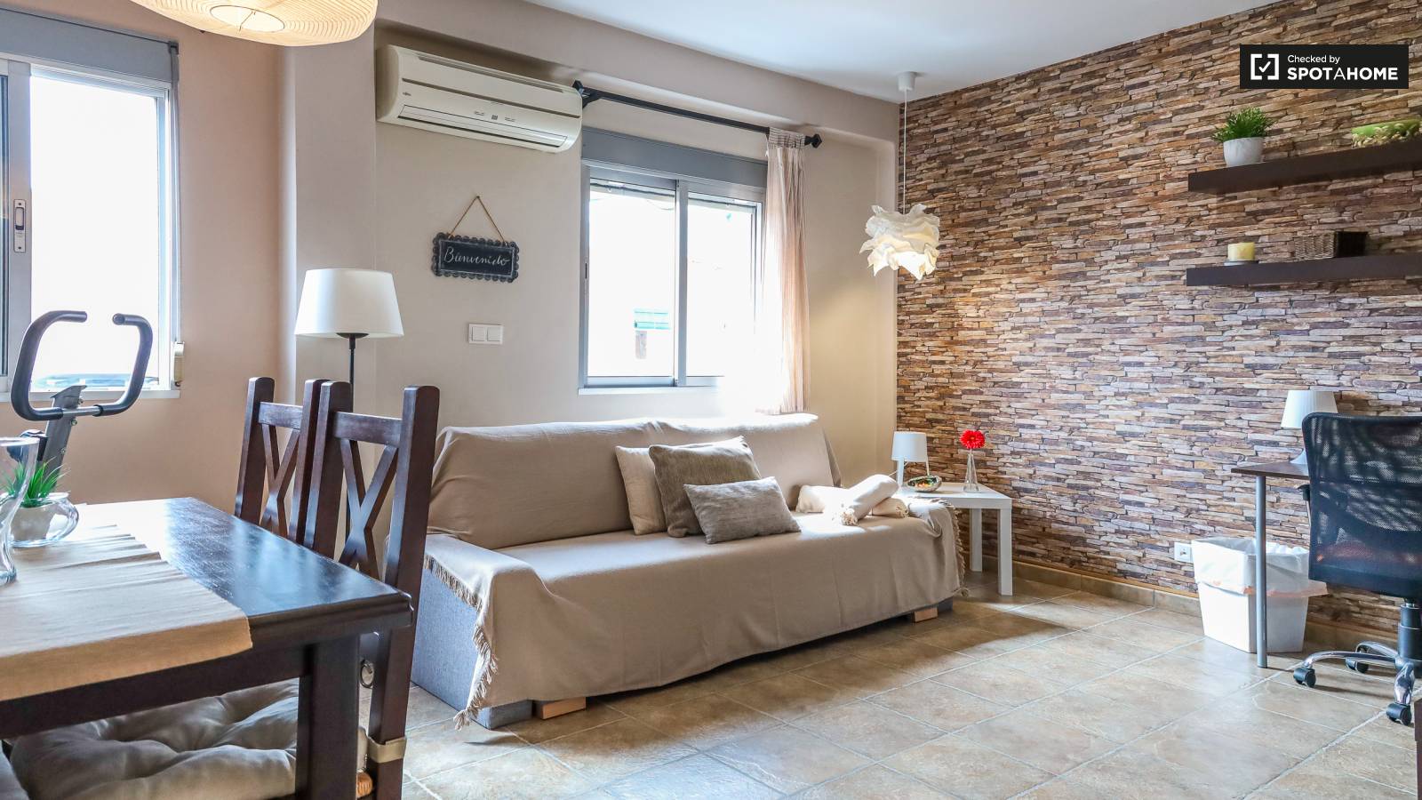Apartamento de 1 dormitorio en alquiler en Valencia (ref: 515994