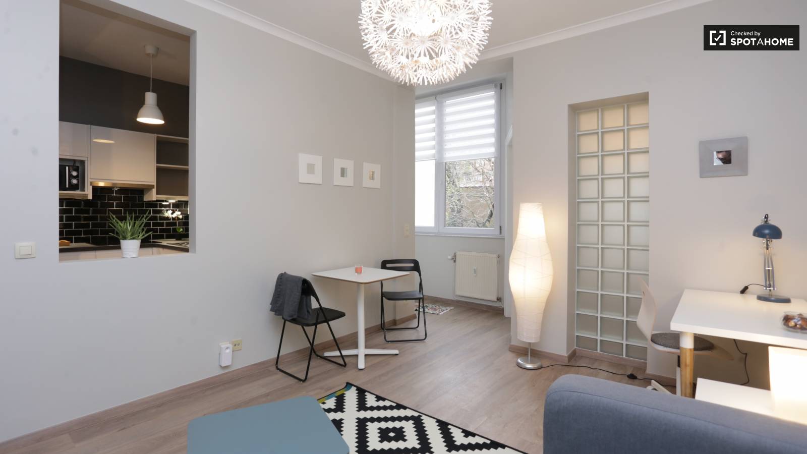 Modern 1bedroom apartment for rent in Ixelles, Brussels (ref 152008