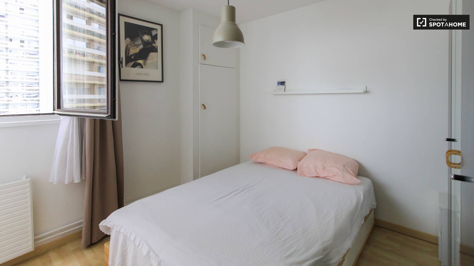 Gobelins, Paris 13'te kiralık 2 odalı aydınlık daire Ev Paris