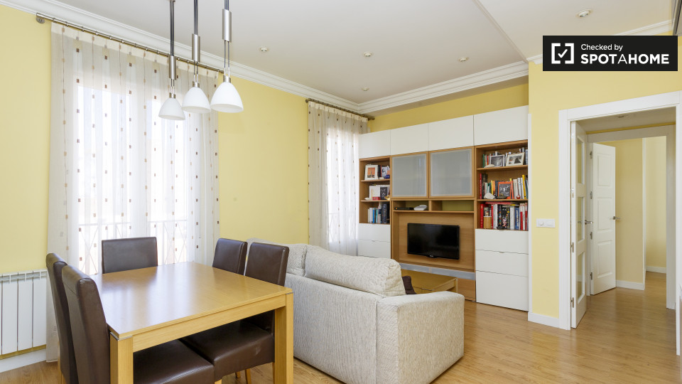 Modern 2bedroom apartment for rent in Chamberi, Madrid (ref 129181