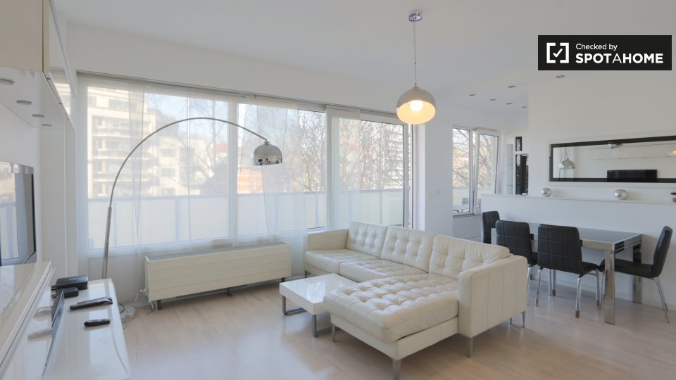 Modern 1bedroom apartment for rent in Uccle, Brussels (ref 289220