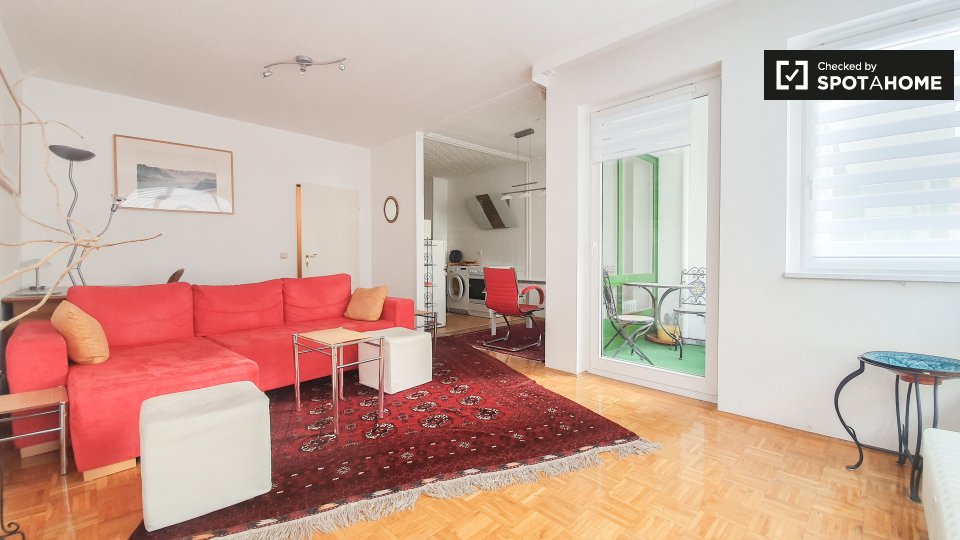 Bright apartment with 1 bedroom for rent, Schöneberg, Berlin (ref