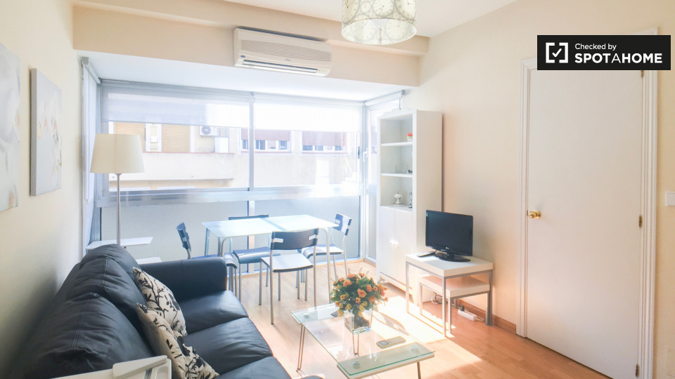 Spacious 1bedroom apartment for rent in Salamanca, Madrid (ref 136131