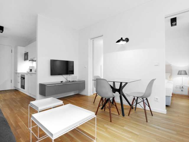 Modernes Apartment mit 1 Schlafzimmer zur Miete in Mitte, Berlin