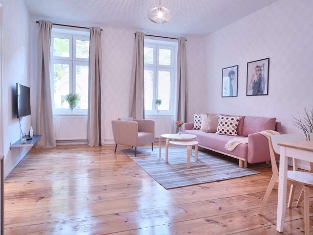 Gemütliche Wohnung mit 1 Schlafzimmer in Schöneberg, Berlin zu vermieten