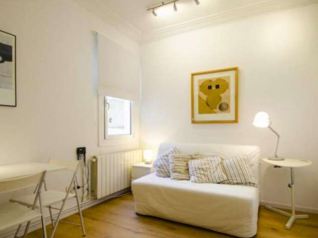 Studio apartment for rent in Sarrià-Sant Gervasi, Barcelona