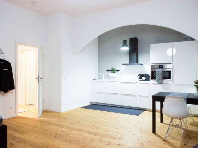 Elegantes Studio-Apartment zur Miete in Prenzlauer Berg, Berlin