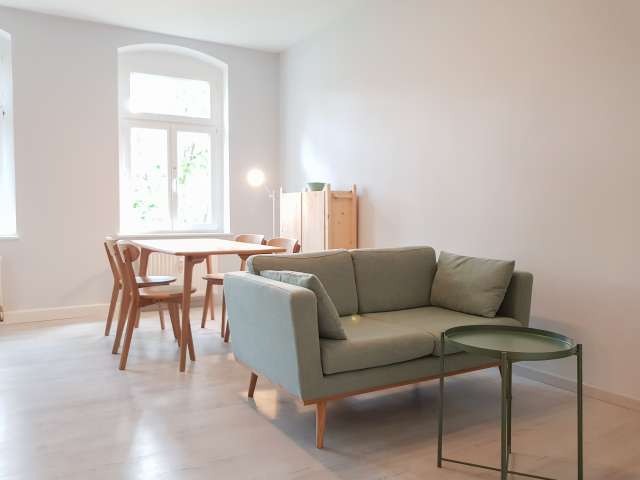 Stilvolle Wohnung mit 1 Schlafzimmer zu vermieten in Pankow, Berlin