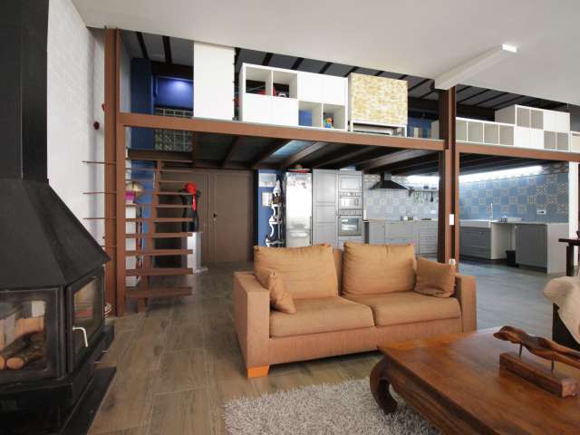 Stylish studio apartment for rent in Badalona, Barcelona