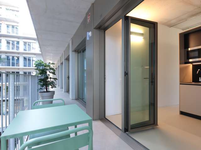 Studio apartment for rent in Besòs Mar, Barcelona