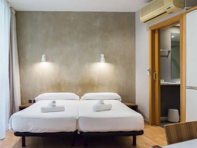 Studio apartment for rent in El Born, Barcelona