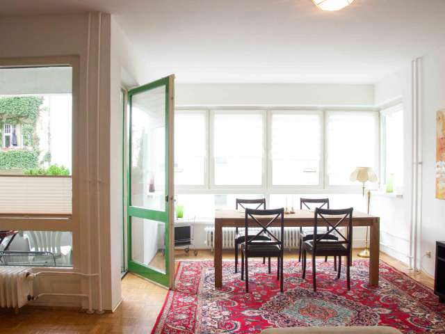 Elegantes Apartment mit 1 Schlafzimmer in Schöneberg, Berlin