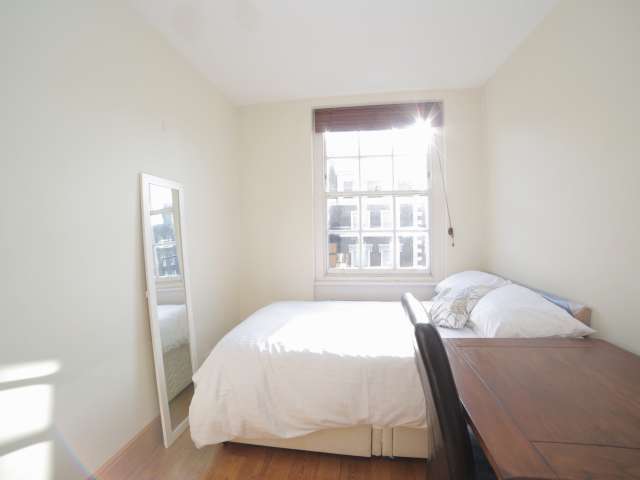 Decorated room in shared flat in Camden, London