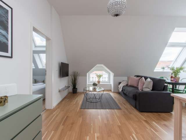 Außergewöhnliche 1-Zimmer-Wohnung zur Miete in Wedding, Berlin