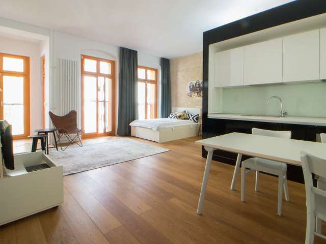Stilvolle 1-Zimmer-Wohnung zu vermieten in Friedrichshain, Berlin