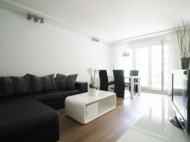 Stilvolle Wohnung mit 1 Schlafzimmer in Mitte, Berlin zu vermieten