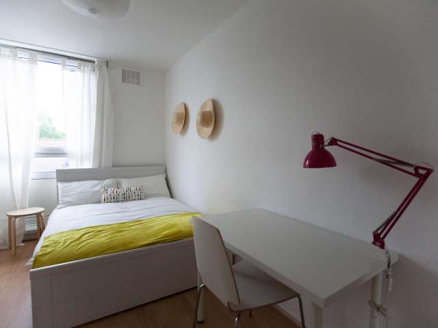 Room for rent in cosy 4-bedroom flat in Camden, London