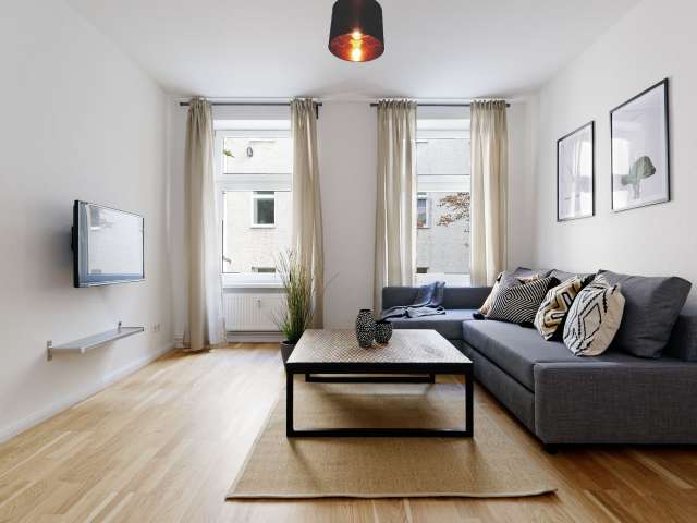 Moderne 2-Zimmer-Wohnung zur Miete in Moabit, Berlin