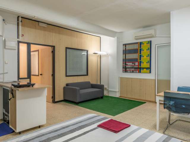 Cosy studio apartment for rent in Vila Olímpica, Barcelona