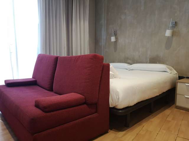 Sleek studio apartment for rent in El Born, Barcelona