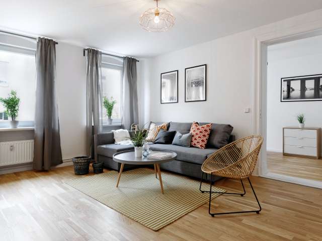 Angenehme 2-Zimmer-Wohnung zur Miete in Mobait, Berlin