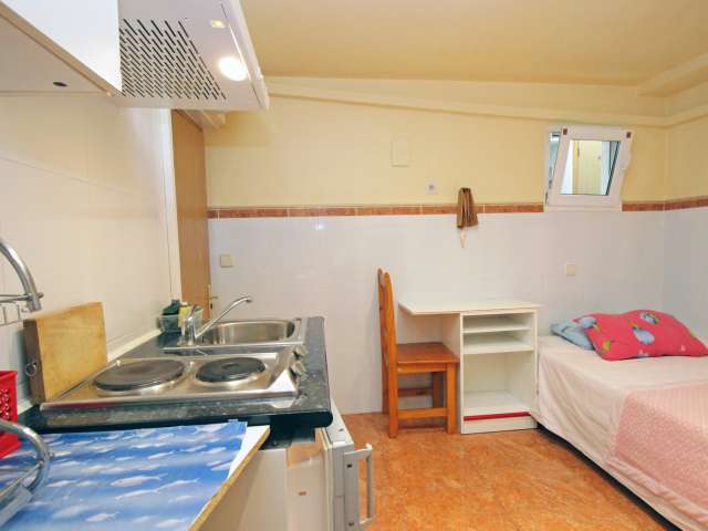 Lovely studio apartment for rent in Hospitalet, Barcelona