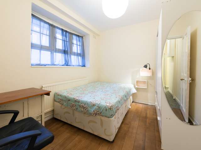 Ample room in 4-bedroom flat in Clapham, London