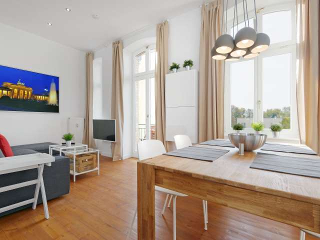 Schickes Apartment mit 2 Schlafzimmern zu vermieten in Mitte, Berlin