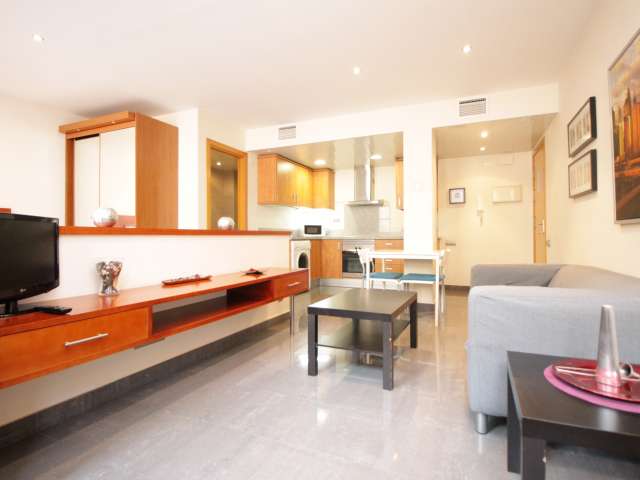 Convenient studio apartment for rent in El Raval, Barcelona