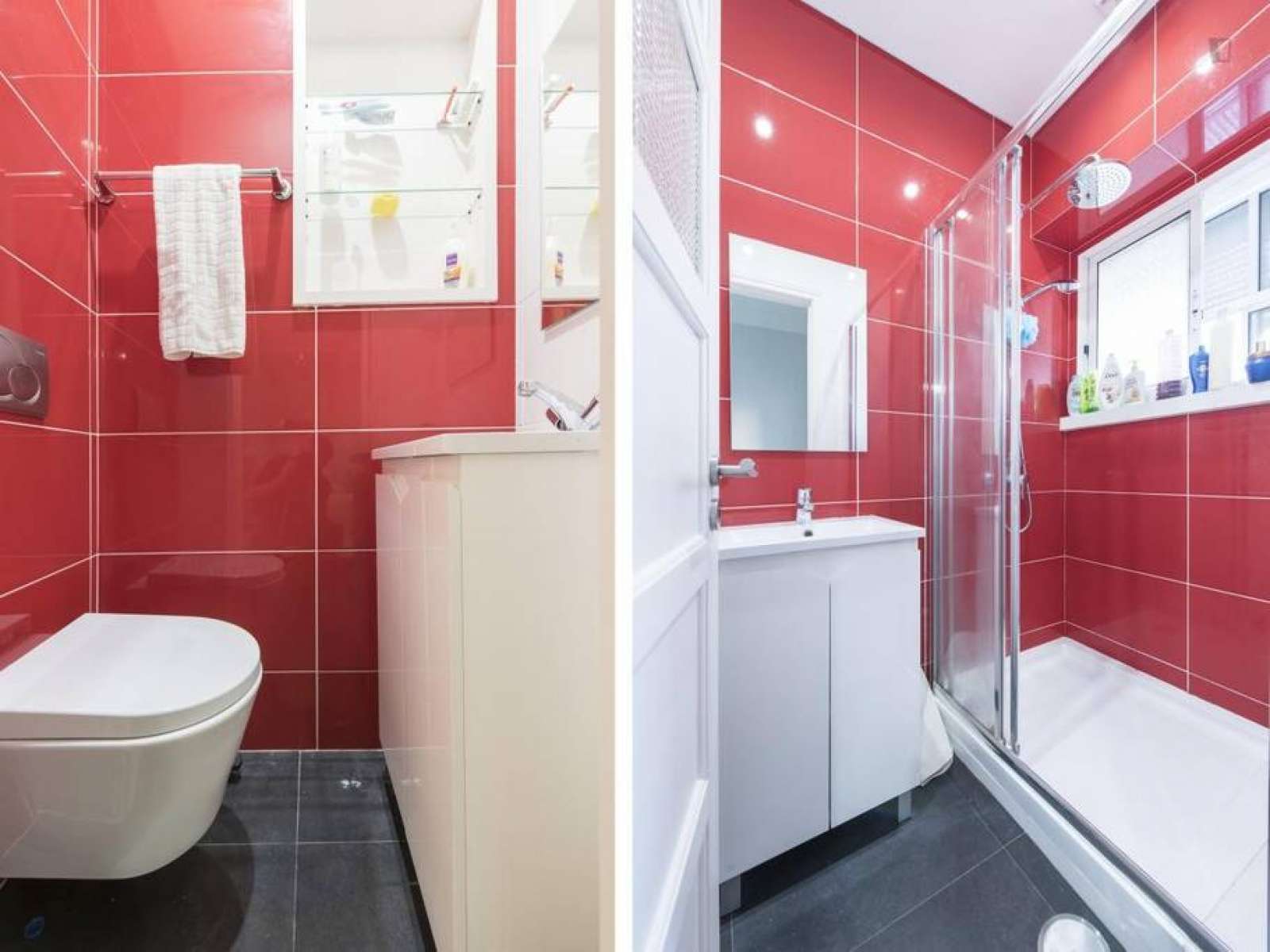 Double bed in Rooms for rent in a spacious 4-bedroom apartment in Alvalade