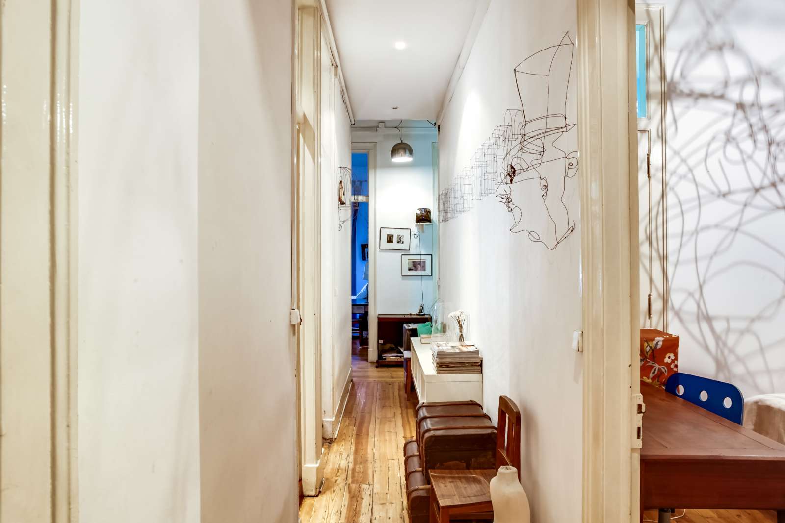 Single Bed in Rooms for rent in 6-bedroom apartment in Estrela