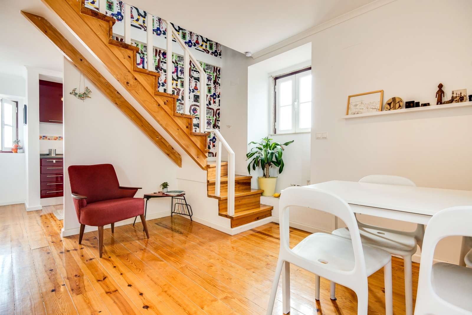 1-bedroom apartment for rent in Graça e São Vicente