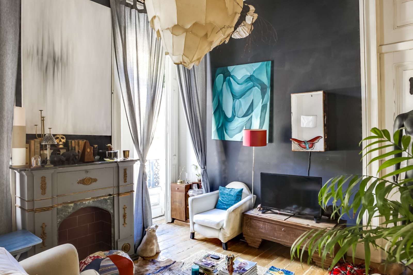 Single Bed in Rooms for rent in 6-bedroom apartment in Estrela