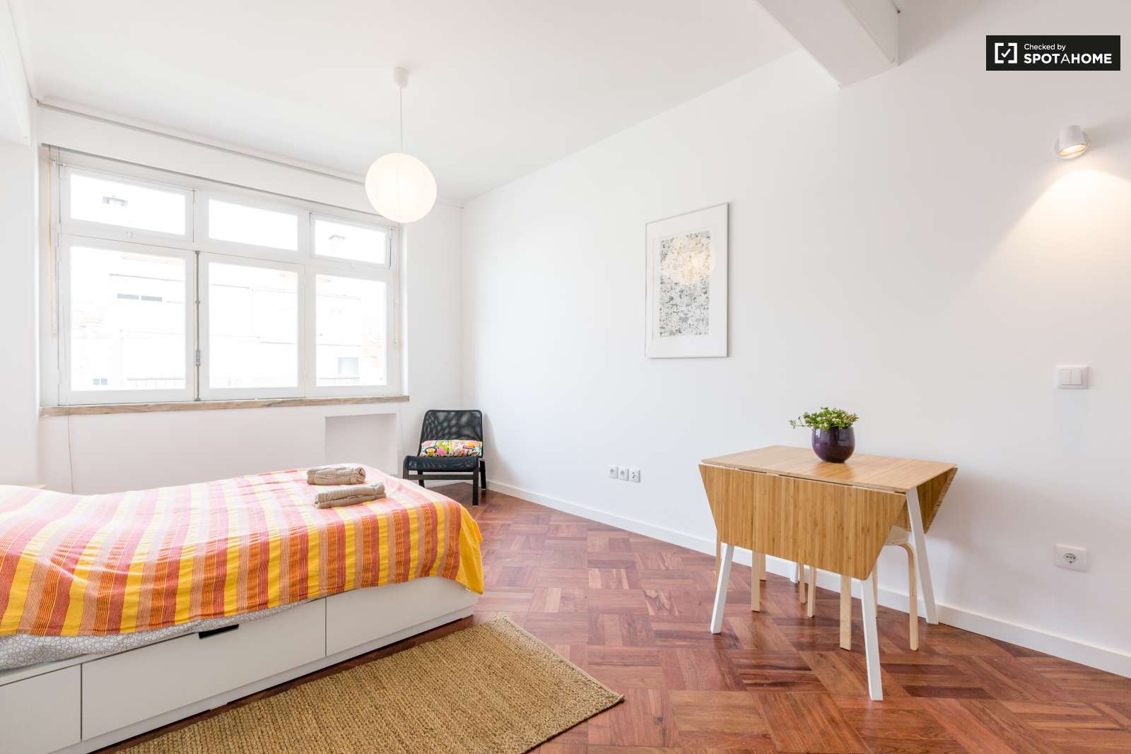 Nicely renovated studio apartment for rent in Anjos