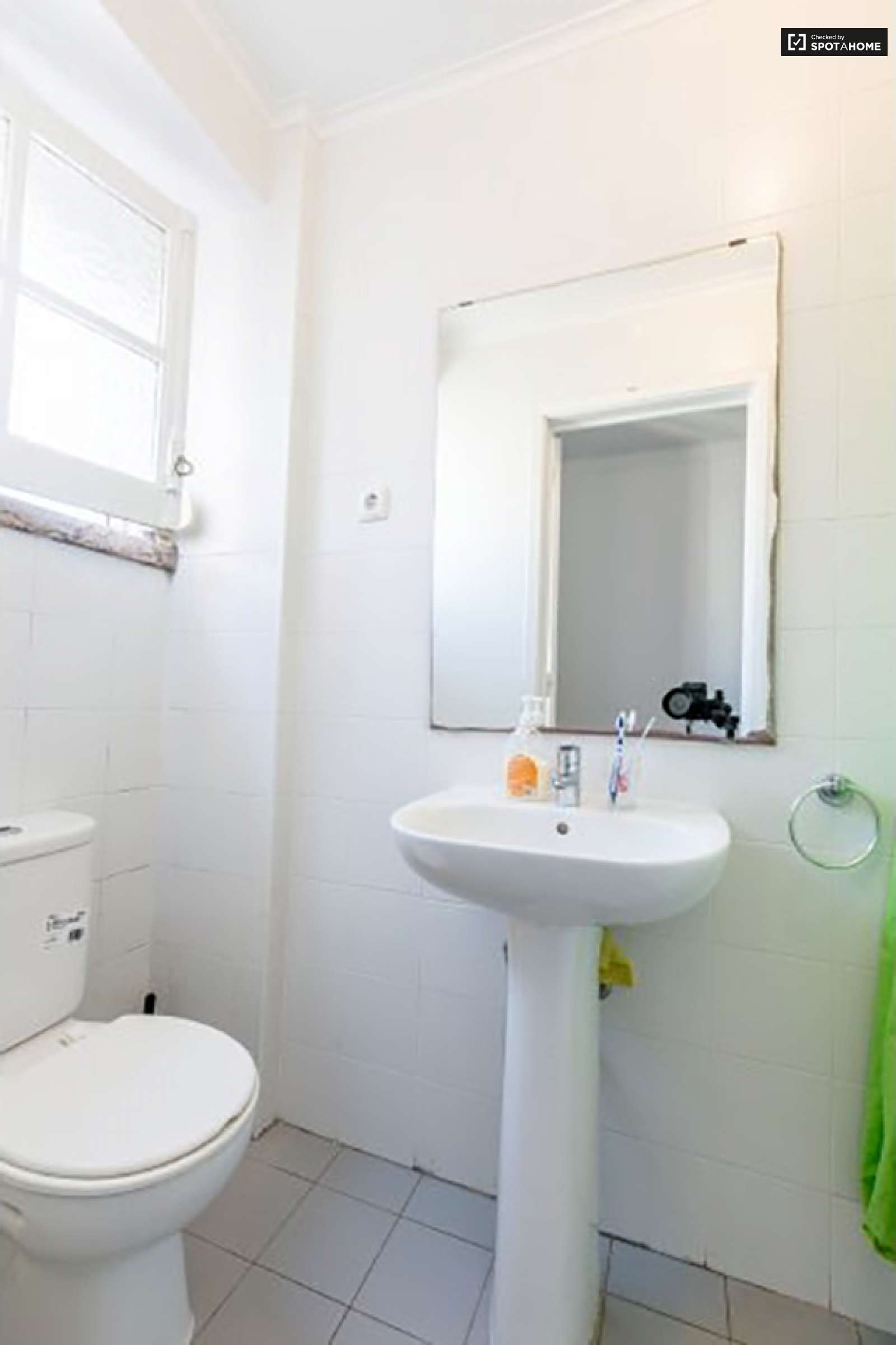 Quarto duplo para estudantes nas águas livres