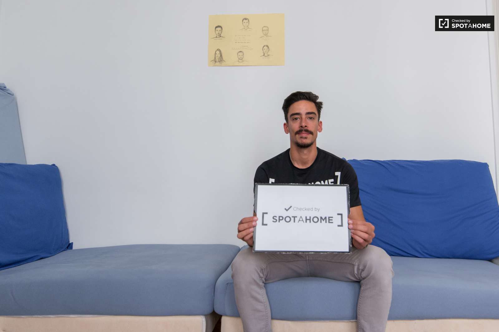 Cama individual en habitación de 4 personas