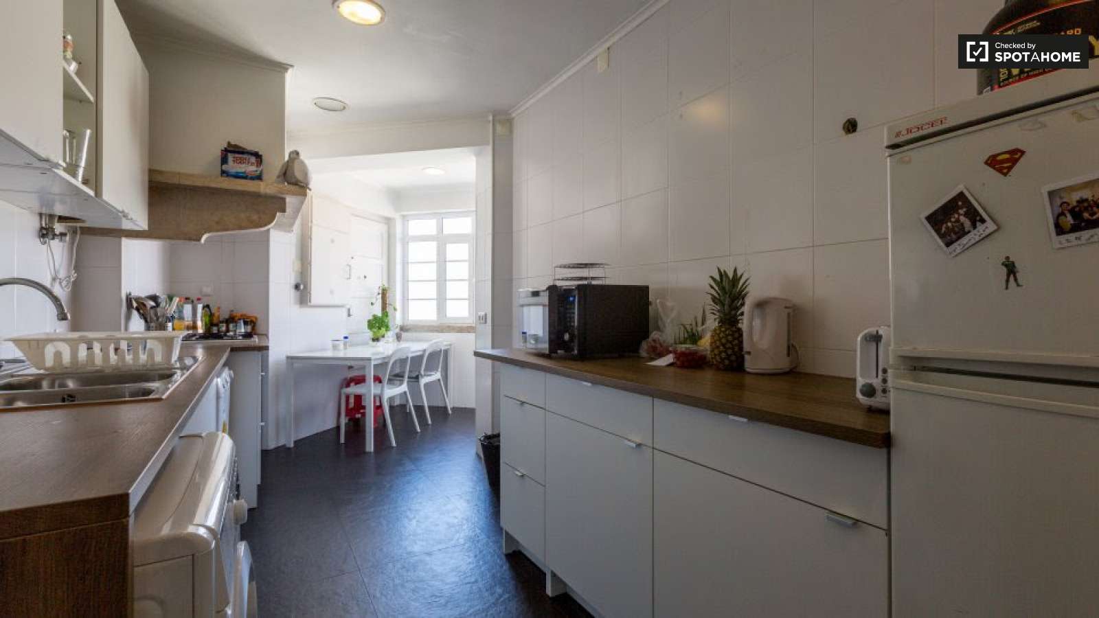 Quarto duplo para estudantes nas águas livres