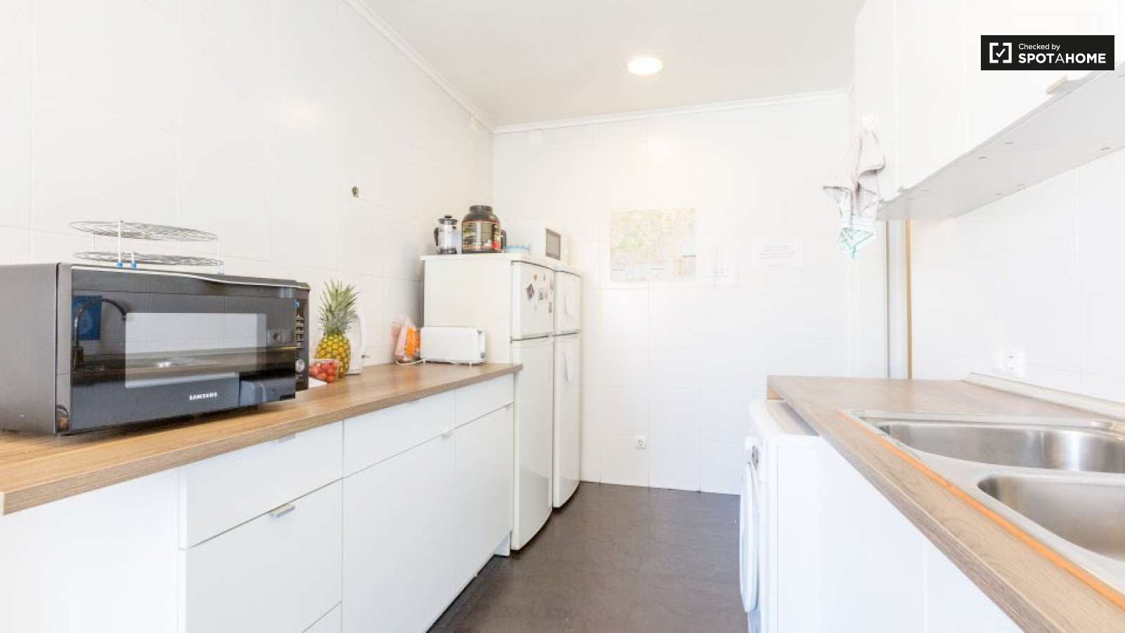 Quarto duplo para estudantes nas águas livres